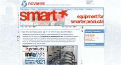 Desktop Screenshot of novaflex-inc.com